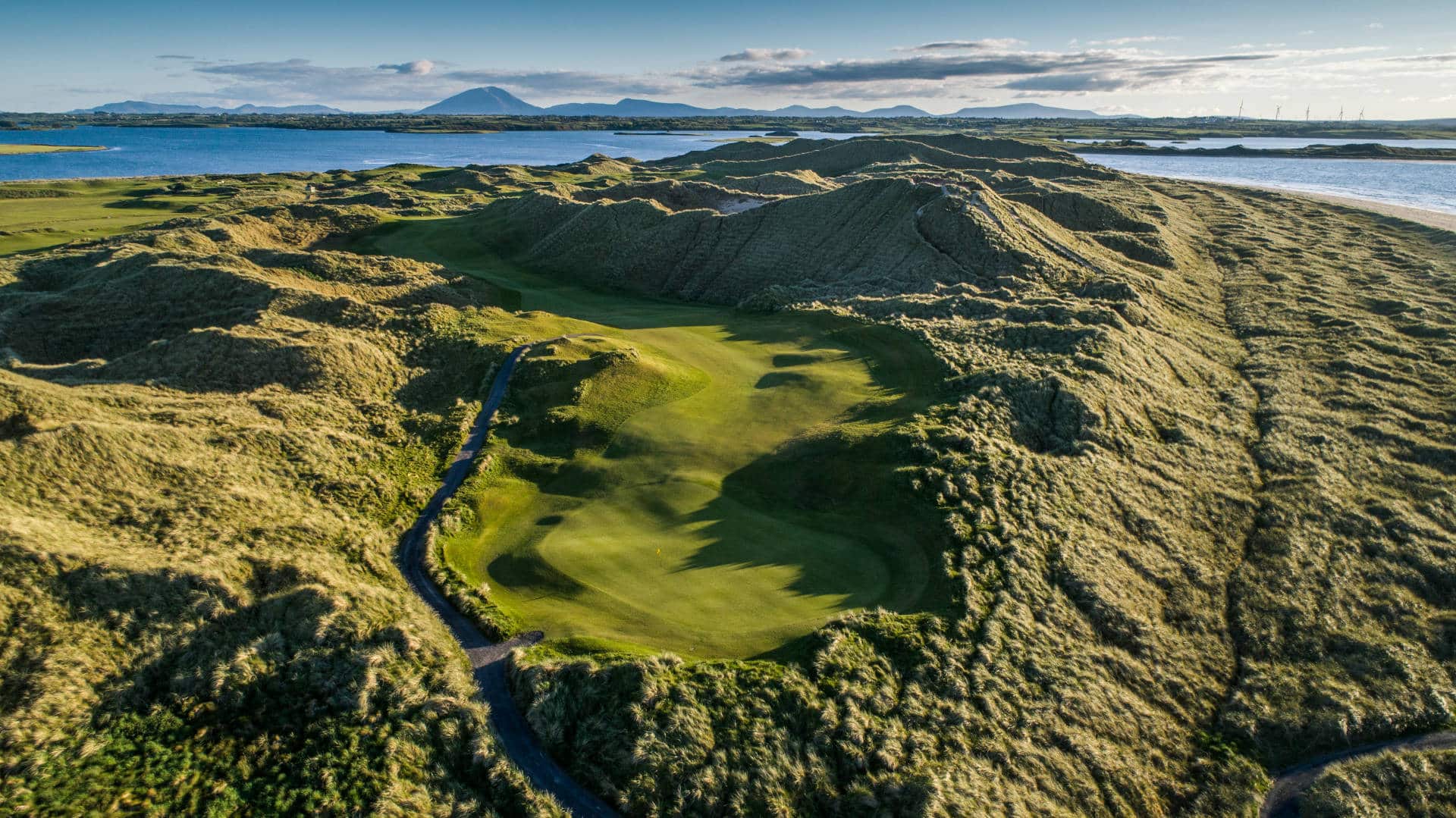 Golfing in Enniscrone